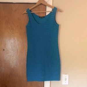 Forever 21 Aqua Sheath Dress Sleeveless size M Summer Dress Above Knee Day Dress